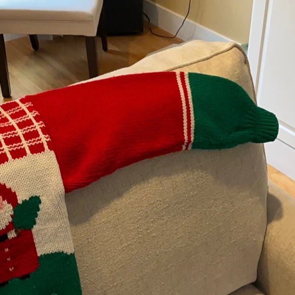 Heartstrings Cardigan Christmas Sweater, Size 14, Machine Wash, Christmas Themes - Picture 2 of 6